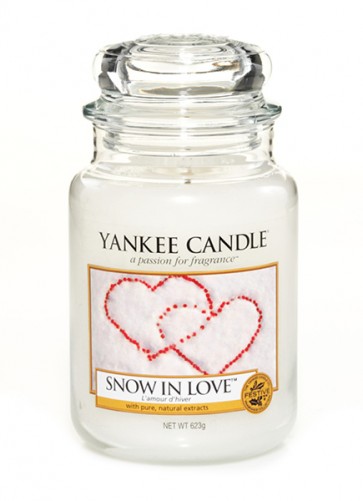 Yankee Candle Snow in Love Großes Classic Jar