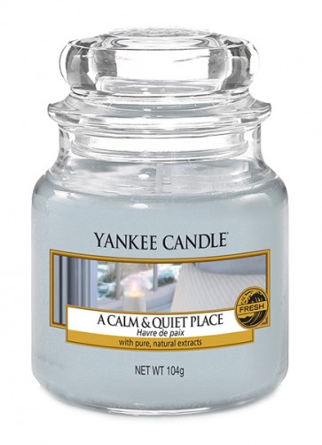 Yankee Candle A Calm & Quiet Place Kleines Classic Jar 104 g